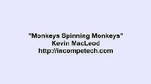 ภาพปกอัลบั้มเพลง Kevin MacLeod Monkeys Spinning Monkeys