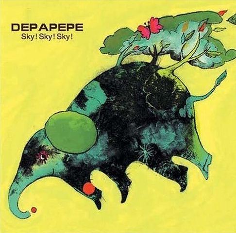 ภาพปกอัลบั้มเพลง Depapepe - Sky! Sky! Sky!