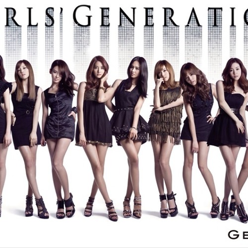 ภาพปกอัลบั้มเพลง Genie Gilr's Generation at Girls generation genie