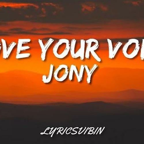 ภาพปกอัลบั้มเพลง Love Your Voice - Jony My baby I love My baby I love you voice