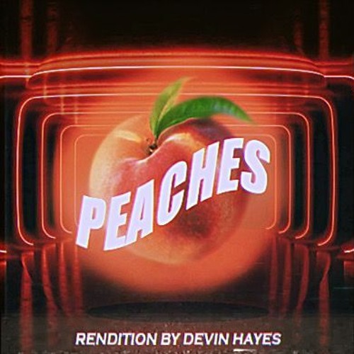 ภาพปกอัลบั้มเพลง peaches - justin bieber daniel caesar giveon (rendition by devin hayes)