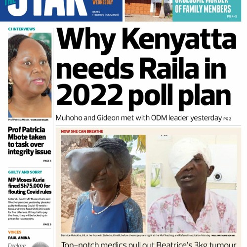 ภาพปกอัลบั้มเพลง The News Brief Why Uhuru needs Raila in 2022 plan
