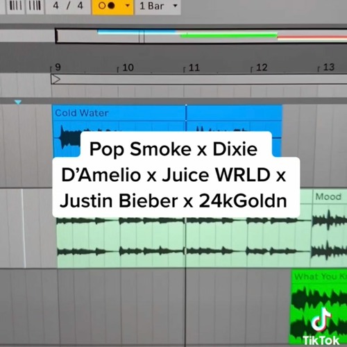 ภาพปกอัลบั้มเพลง Pop Smoke x Dixie D'Amelio x Juice WRLD x Justin Bieber x 24kGoldn (Carneyval Mashup)
