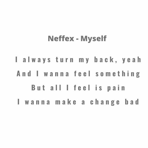 ภาพปกอัลบั้มเพลง NEFFEX - Myself