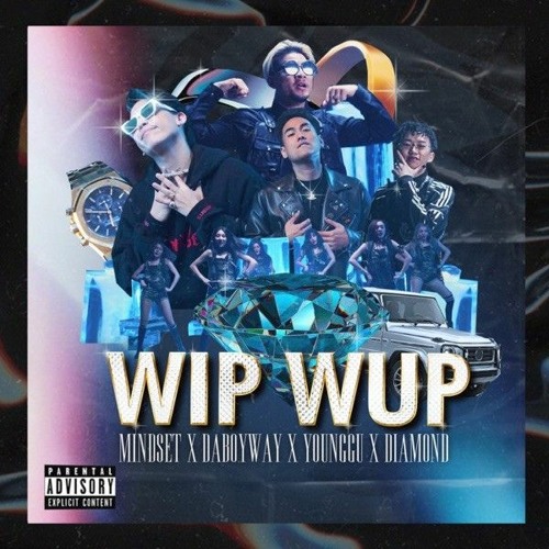ภาพปกอัลบั้มเพลง WIP WUP วิบวับ (Explicit) (Backing Track) - POKMINDSET DABOYWAY YOUNGGU Diamond