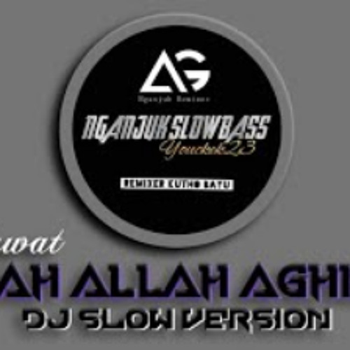 ภาพปกอัลบั้มเพลง SHOLAWAT •ALLAH ALLAH AGHISNA • DJ SLOW VERSION By DJ Muhammadin
