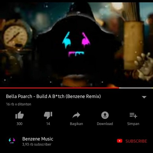 ภาพปกอัลบั้มเพลง Bella Poarch Build A Btch Benzene Remix