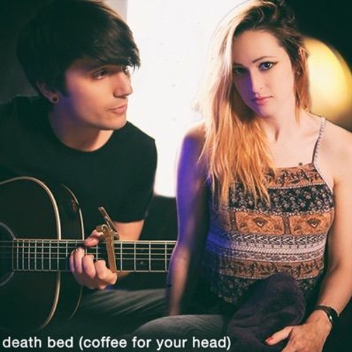 ภาพปกอัลบั้มเพลง death bed (coffee for your head) - Powfu ft. beabadoobee (Cover) Jaclyn Glenn & Future Sunsets