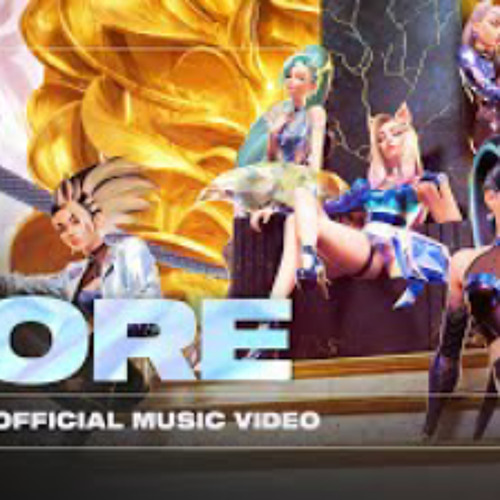 ภาพปกอัลบั้มเพลง K DA - MORE ft. Madison Beer (G)I-DLE Lexie Liu Jaira Burns Seraphine (Official Music Video)