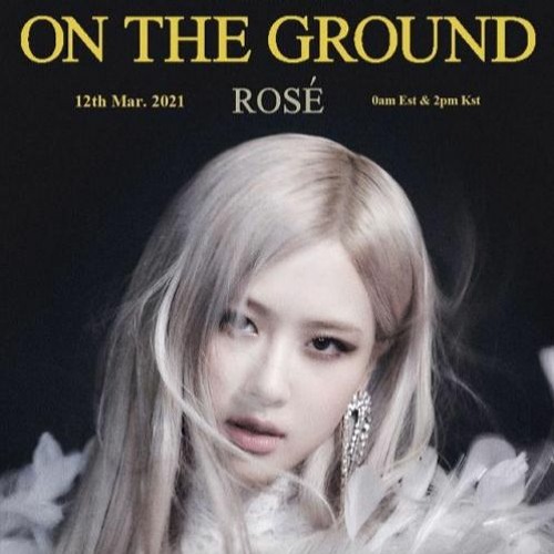 ภาพปกอัลบั้มเพลง On The Ground - ROSÉ (acoustic ver)