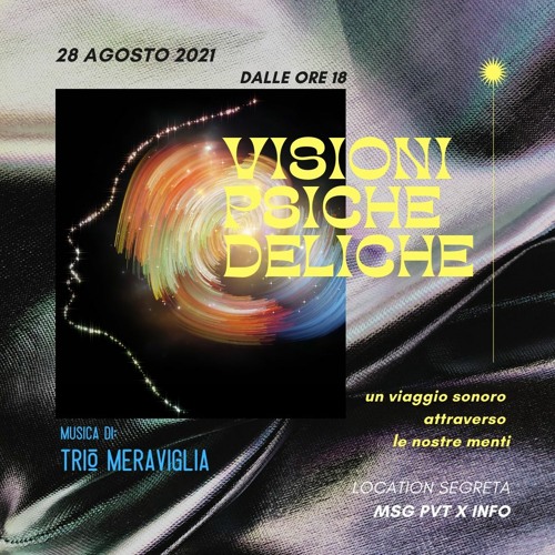 ภาพปกอัลบั้มเพลง Nicola Mazzetti X Trio Meraviglia 28-08-2021