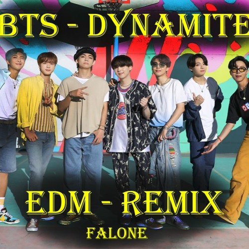 ภาพปกอัลบั้มเพลง BTS 'Dynamite' (EDM - House Remix) by Falone bts btssongs btssongremix