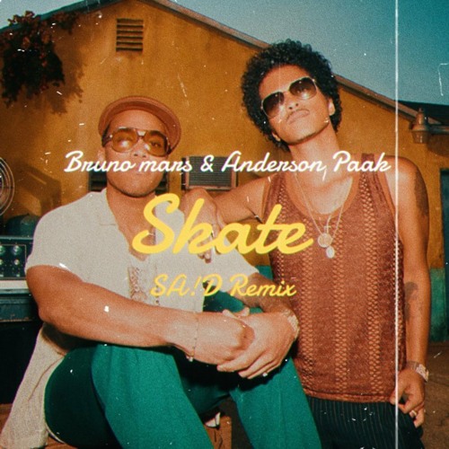 ภาพปกอัลบั้มเพลง Silk Sonic Bruno Mars & Anderson .Paak - Skate (SA!D Remix)