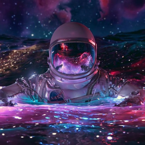 ภาพปกอัลบั้มเพลง Masked Wolf - Astronaut In The Ocean (K4 Remix)