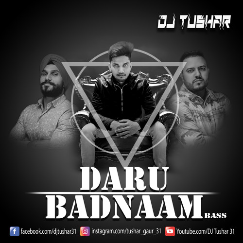 ภาพปกอัลบั้มเพลง Daru Badnam Kardi (DJ Tushar) Bass 320kbps