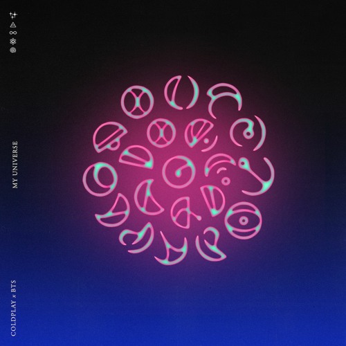ภาพปกอัลบั้มเพลง Coldplay x BTS - My Universe (Andrew Short Remix)