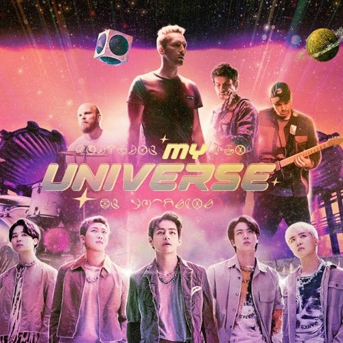 ภาพปกอัลบั้มเพลง Coldplay X BTS - My Universe