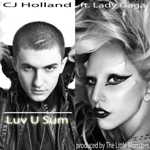 ภาพปกอัลบั้มเพลง NEW LADY GAGA CJ Holland Ft. Lady GaGa - Luv U Sum
