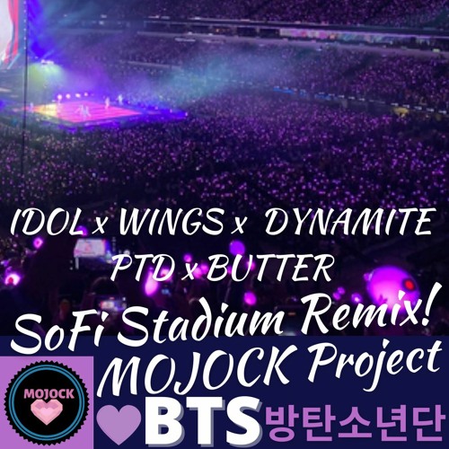ภาพปกอัลบั้มเพลง BTS (방탄소년단) SoFi Stadium Remix! IDOL WINGS DYNAMITE PTD BUTTER!💜