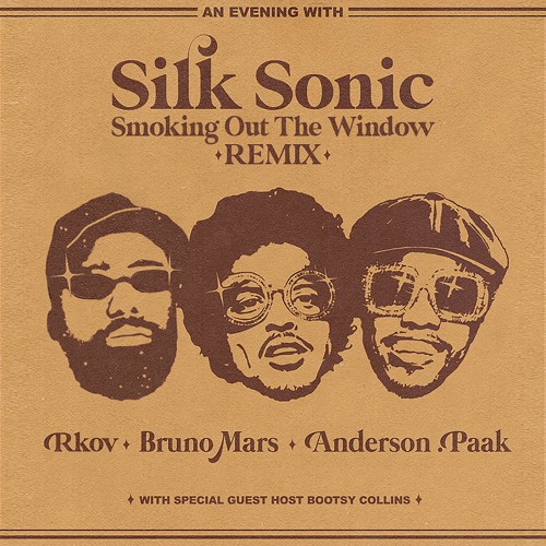 ภาพปกอัลบั้มเพลง Bruno Mars Anderson .Paak Silk Sonic - Smoking Out The Window (RKOV Remix)