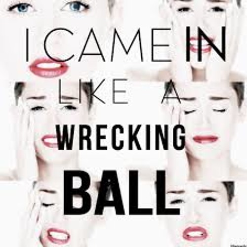 ภาพปกอัลบั้มเพลง Wrecking Ball - Miley Cyrus (Cover)