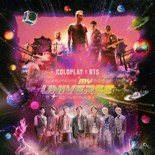 ภาพปกอัลบั้มเพลง Coldplay X BTS - My Universe (LAZX Remix)