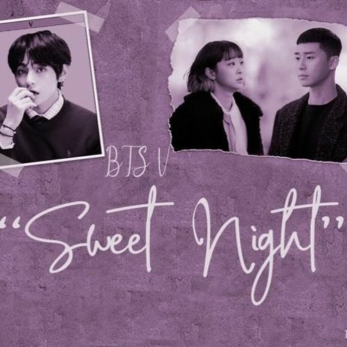 ภาพปกอัลบั้มเพลง V (BTS) Sweet Night