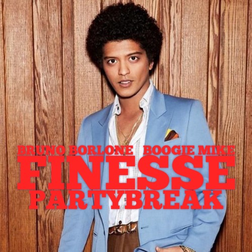 ภาพปกอัลบั้มเพลง Bruno Mars - Finesse (Bruno Borlone & Boogie Mike Partybreak)