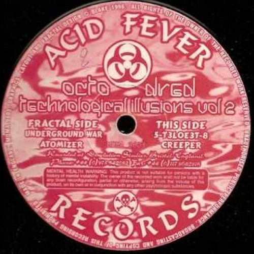 ภาพปกอัลบั้มเพลง Acid Fever Records 9603 - A1 - Octodred - Underground War