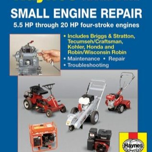 ภาพปกอัลบั้มเพลง PDF Books Small Engine Manual 5.5 HP through 20 HP 5.5 HP Thru 20 HP Four Stroke Engines Read