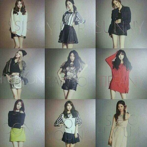 ภาพปกอัลบั้มเพลง SNSD (Girls Generation) - Gossip Girls