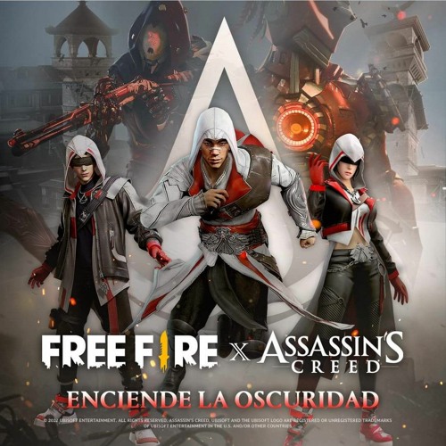 ภาพปกอัลบั้มเพลง The Creed of Fire Free Fire X Assassins Creed Garena Free Fire