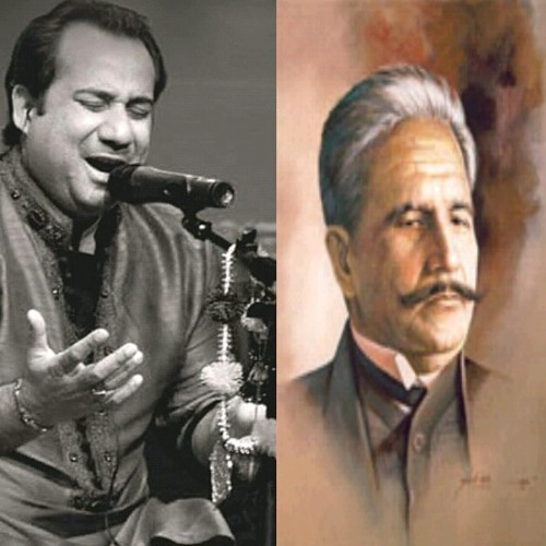 ภาพปกอัลบั้มเพลง Tere Ishq Ki Intiha Chahta Hun - Allama Iqbal kalaam by Rahat Fateh Ali khan