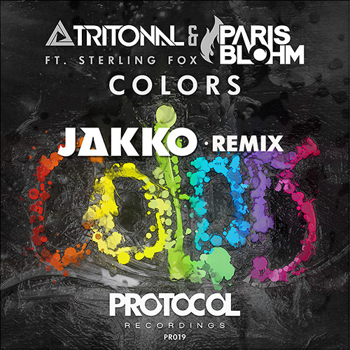 ภาพปกอัลบั้มเพลง Tritonal & Paris Blohm - Colors (JAKKO Remix)