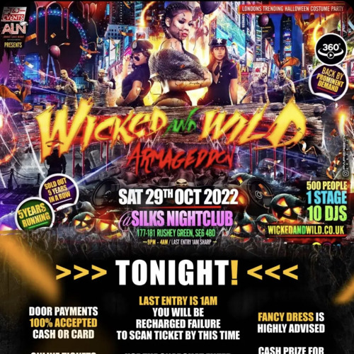 ภาพปกอัลบั้มเพลง Wicked N Wild Live Audio ( Warm Up) Mixed By DJ NATZ B & Hosted DJ NATZ B & Jay Up Deh 29 10 2022