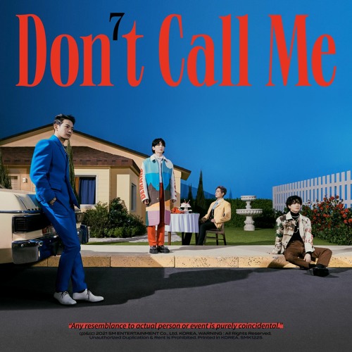 ภาพปกอัลบั้มเพลง SHINee-Don't Call Me