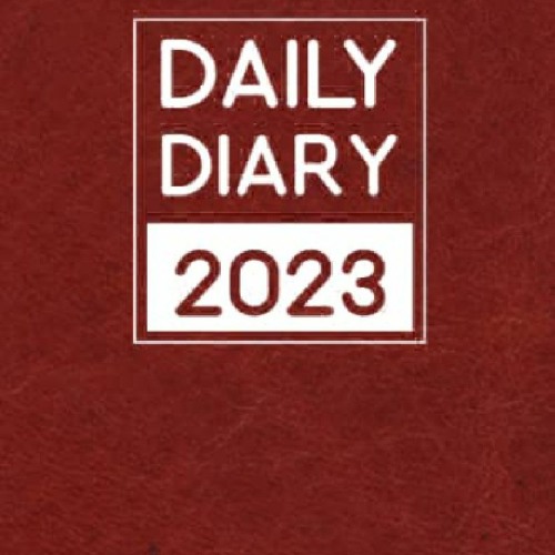 ภาพปกอัลบั้มเพลง READ EBOOK (PDF) 2023 Daily Diary One page per day with month tabs one year 365 day full