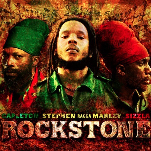 ภาพปกอัลบั้มเพลง Stephen Marley feat. Capleton & Sizzla - Rock Stone