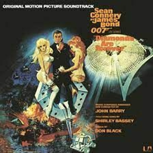 ภาพปกอัลบั้มเพลง Diamonds Are Forever Shirley Bassey James Bond