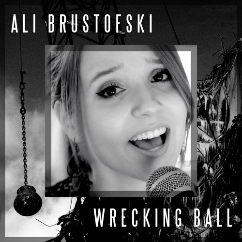 ภาพปกอัลบั้มเพลง Wrecking Ball - Miley Cyrus - Cover By Ali Brustofski