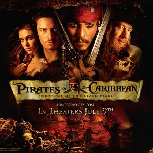 ภาพปกอัลบั้มเพลง The Pirates Of The Caribbean He is a pirate