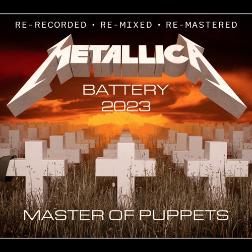 ภาพปกอัลบั้มเพลง Metallica Battery 2023 (Re-Recorded Re-Mixed Re-Mastered)