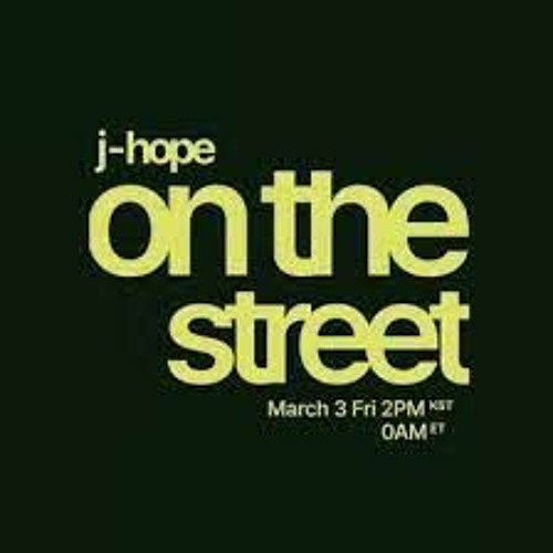 ภาพปกอัลบั้มเพลง on the street freeverse - j-hope ft J. Cole ft J Cóng