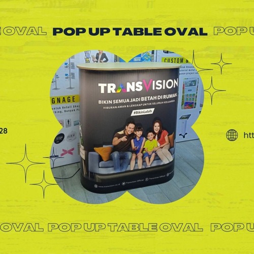 ภาพปกอัลบั้มเพลง PROMO! Pop Up Table Booth Jakarta WA 0815-1028-2828 Event Desk Booth Event Desk