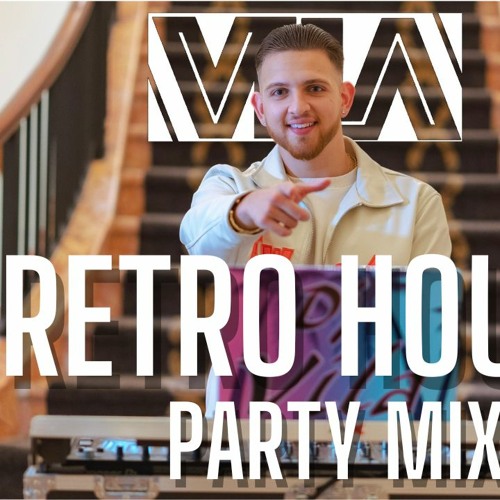 ภาพปกอัลบั้มเพลง Retro House Mix 90s Eurodance Party Mix DiscoDance Mix Musica House De Los 90s
