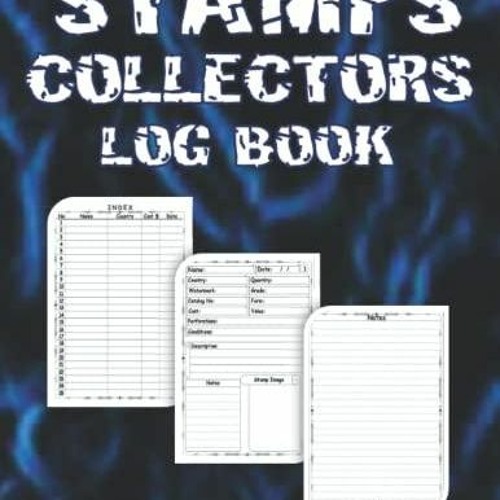 ภาพปกอัลบั้มเพลง PDF DOWNLOAD Stamps Collectors Log Book Historical and Rare Stamps Record Book Old Stamps