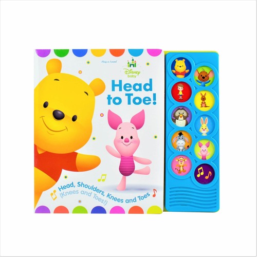 ภาพปกอัลบั้มเพลง F.r.e.e D.o.w.n.l.o.a.d R.e.a.d Disney Baby Winnie the Pooh - Head to Toe! 10-Button Sound Boo