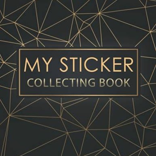 ภาพปกอัลบั้มเพลง ) My Sticker Collecting Book Album Blank sticker album for collecting stickers sticker coll