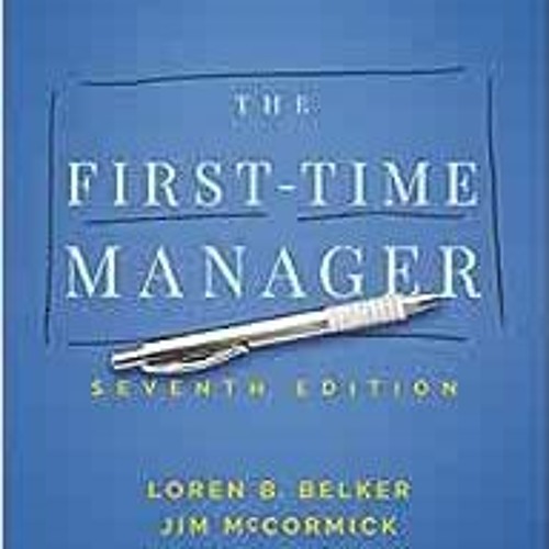 ภาพปกอัลบั้มเพลง ✔️ Read The First-Time Manager (First-Time Manager Series) by Jim McCormick