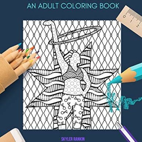 ภาพปกอัลบั้มเพลง PDF Read HULA HOOPING AN ADULT COLORING BOOK A Hula Hooping Coloring Book For Adults by Skyler
